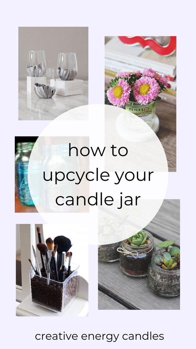 Upcycle Your Candle Jar | Creative Energy Candles